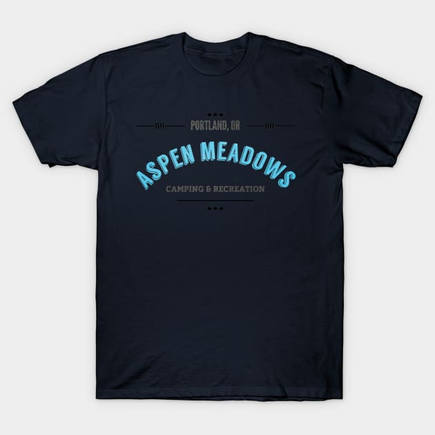 Aspen Meadows Camp+Rec T-Shirt by bloomfilms